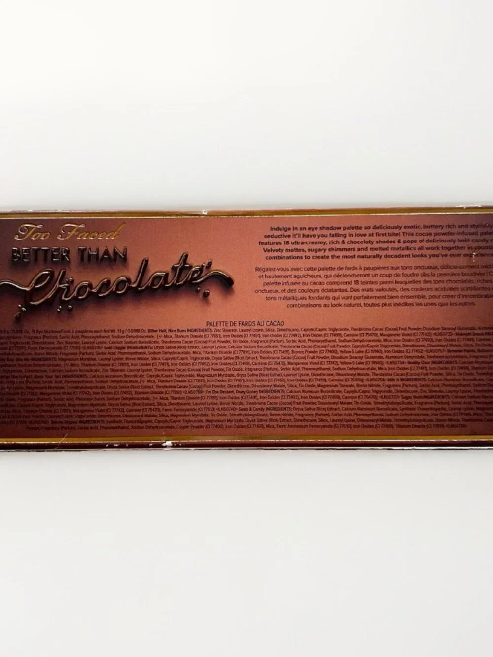 TOO FACED Better Than Chocolate 18 Eyeshadow Palette ST2